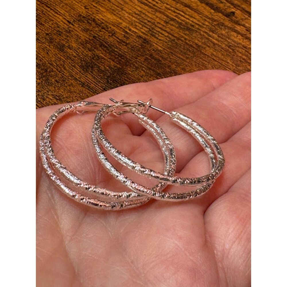 Sonoma Silver Hoop Earrings